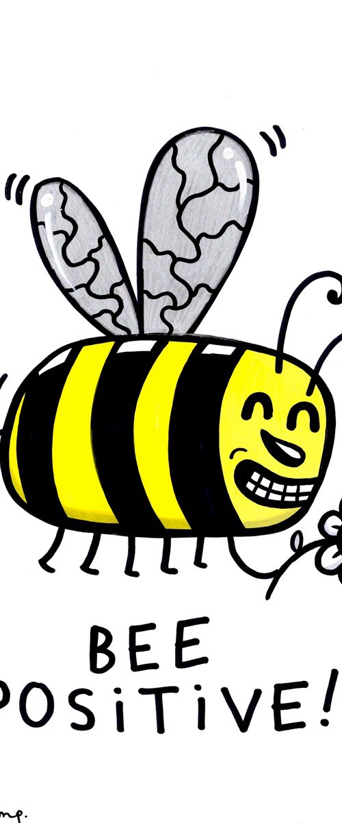 Bee Positive by Luke Crump