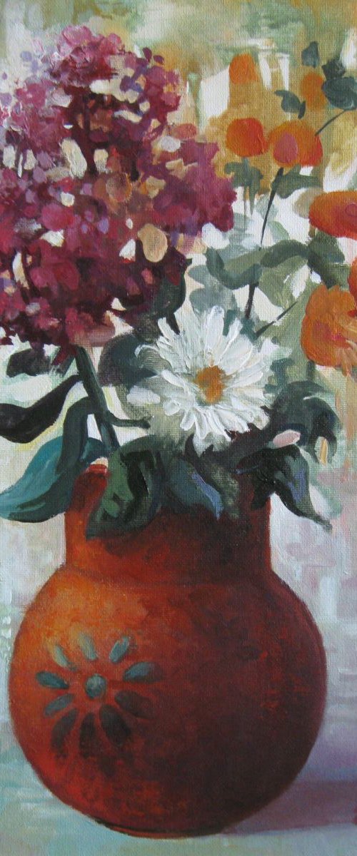 Vase of flowers by Elena Oleniuc