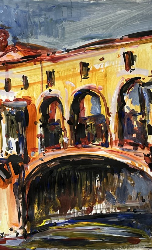 Ponte Vecchio Florence impressions by Altin Furxhi