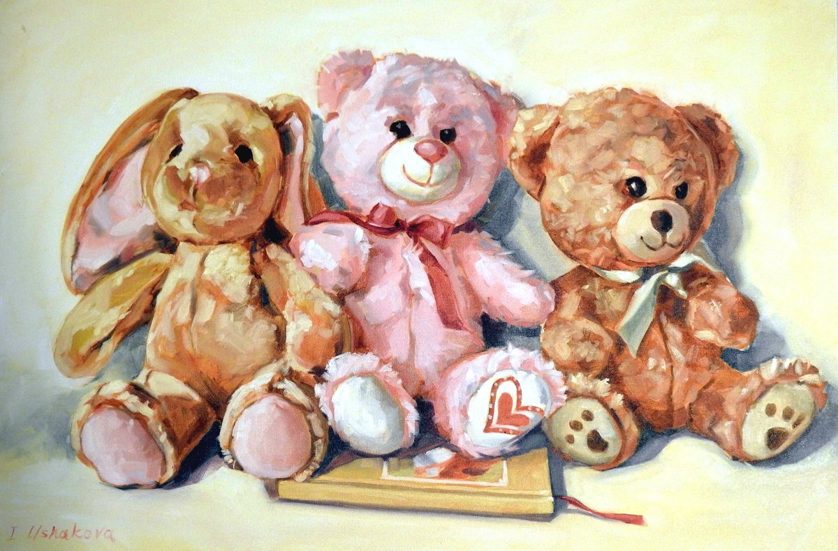 Still Life Oil Painting By Irina Ushakova, 30 X 20, Friends 3 Days Sale, Original Artwork