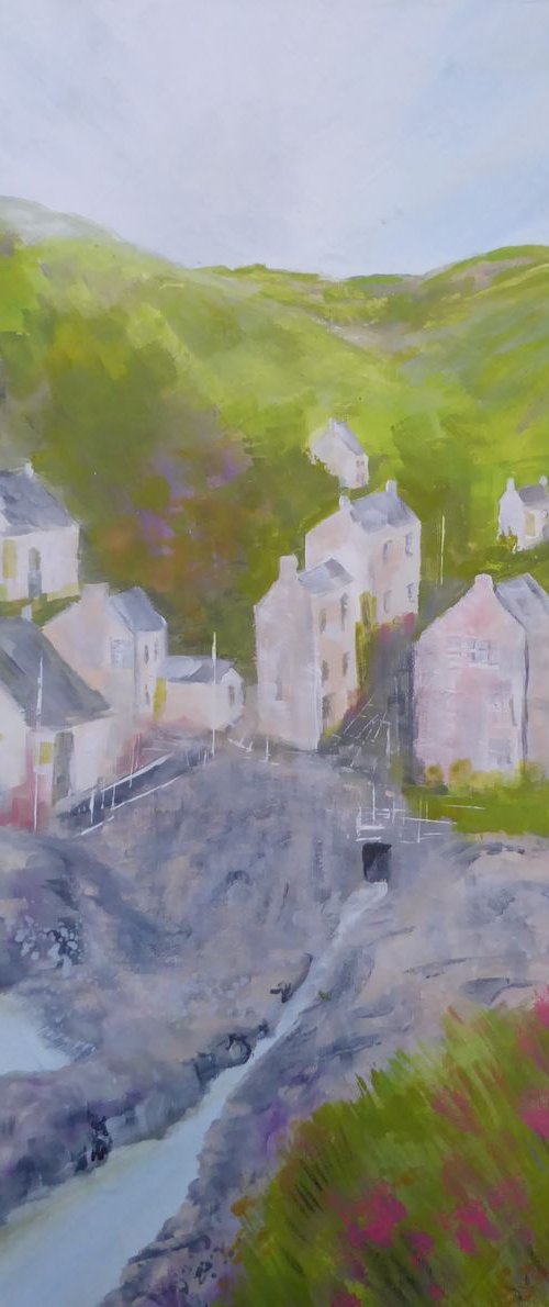 Trebarwith, Cornwall by Elaine Allender