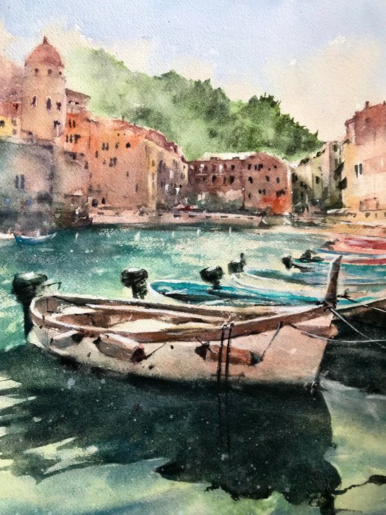 Boats of Cinque Terre