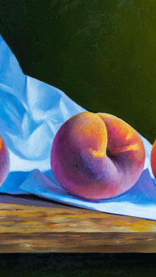 Still Life with Peaches/60 by Kolodyazhniy Sergey