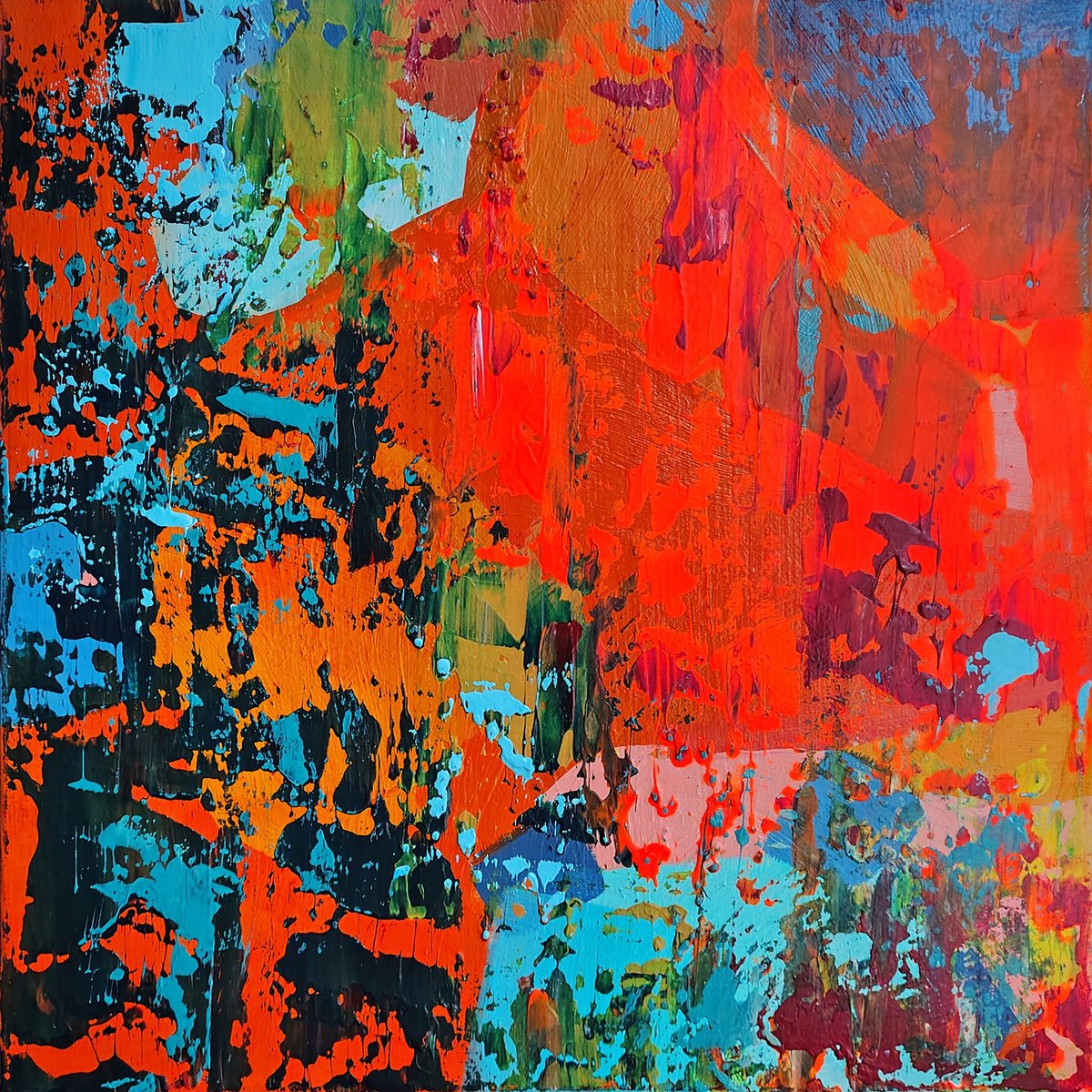 Morning Sunrise By Susan Wooler, 12 X 12, Artwork For Sale On Artfinder