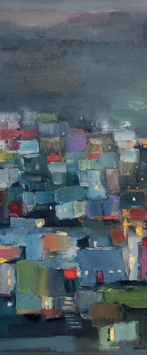 Night in the Hills by Arun Prem