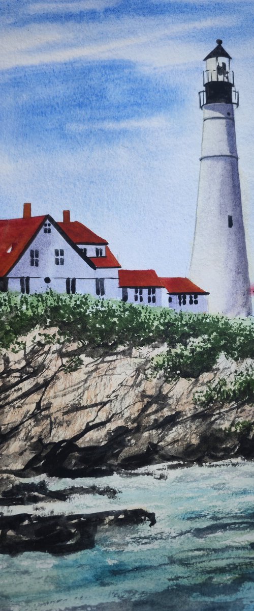 Lighthouse by Eugene Gorbachenko