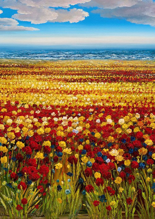 Papaveri In Primavera by Yulian Campo