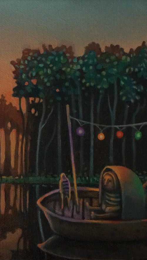 A life that goes peep (study). by Rory Mitchell