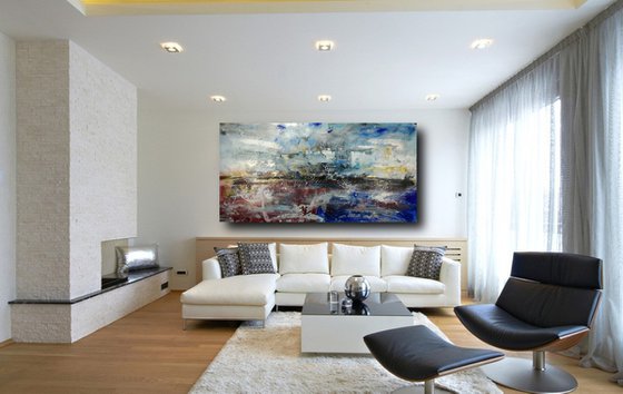 large abstract painting-size-180x90-cm-title-c533