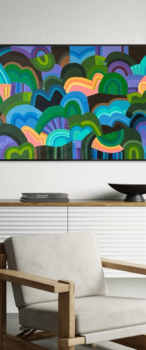 Where the Happy Hills Glow by Samantha Malone