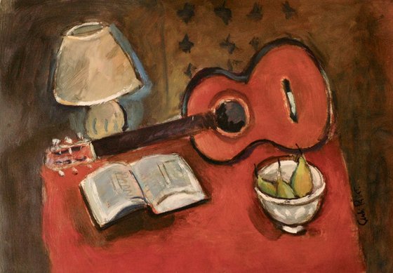 Still Life with Guitar