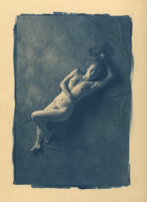 Blue Nude #11 by Robert Tolchin