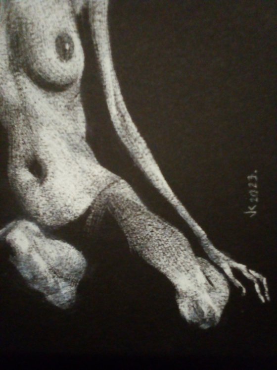 Nude noir #315 (21X29)cm
