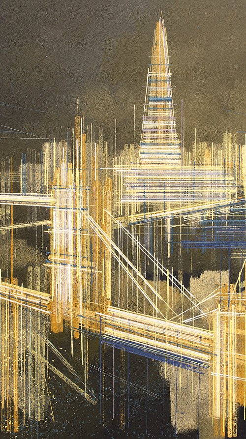 London - Tower Bridge On A Summer's Night by Marc Todd