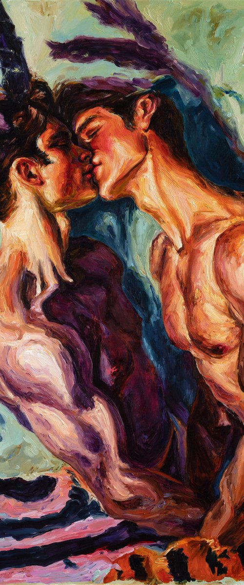 Myth of the First Kiss by Oleksandr Balbyshev