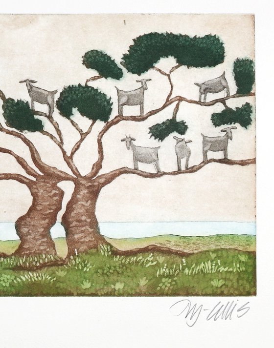 Goats in a Tree