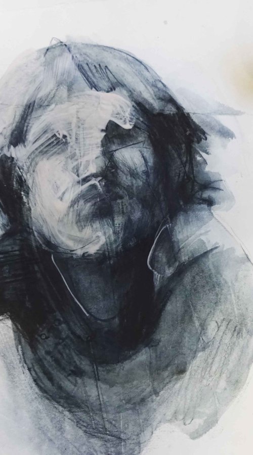 Untitled 11 (It´s just in the head) by Cynthia Gregorová