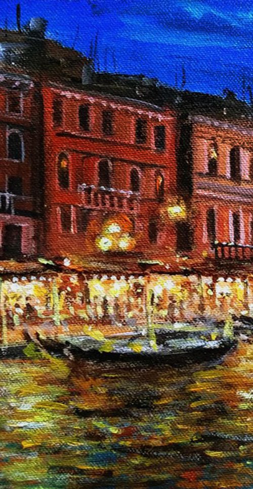 Night Venice2 by Vishalandra Dakur