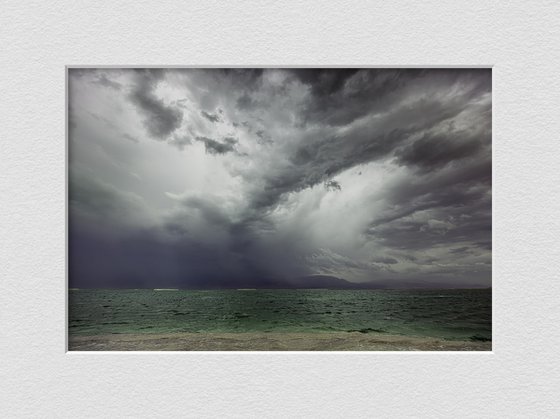 Storm on the Dead Sea