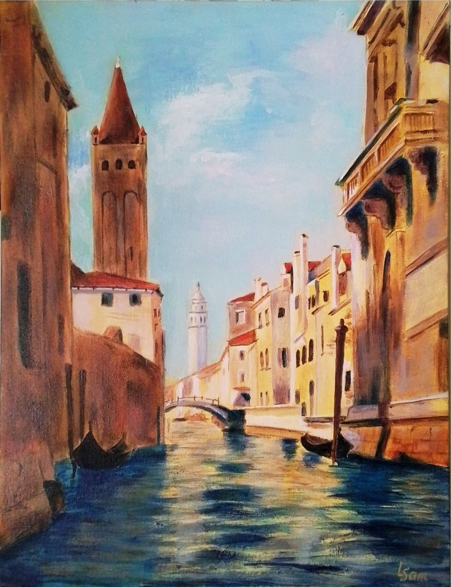 The marvellous city of Venice by Liubov Samoilova