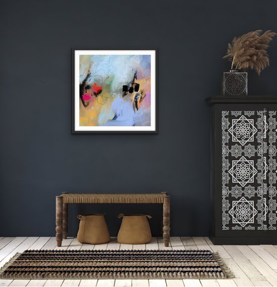 Fin septembre - Abstract artwork - Limited edition of 3