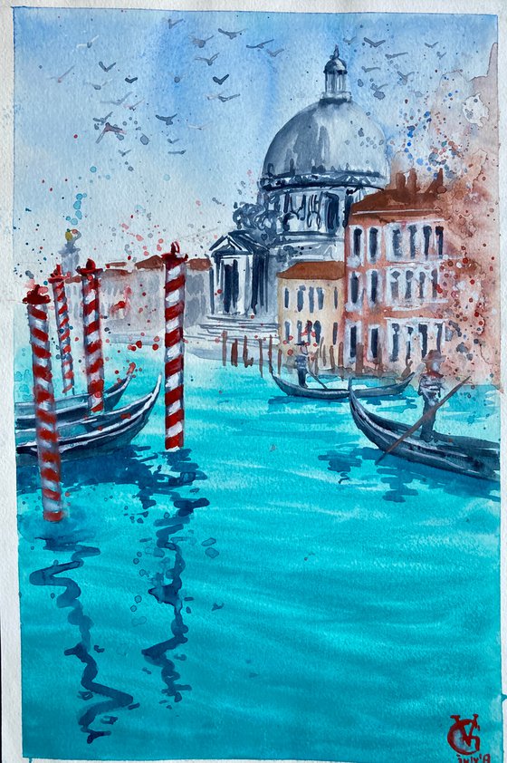 Teal Santa Maria della Salute 2