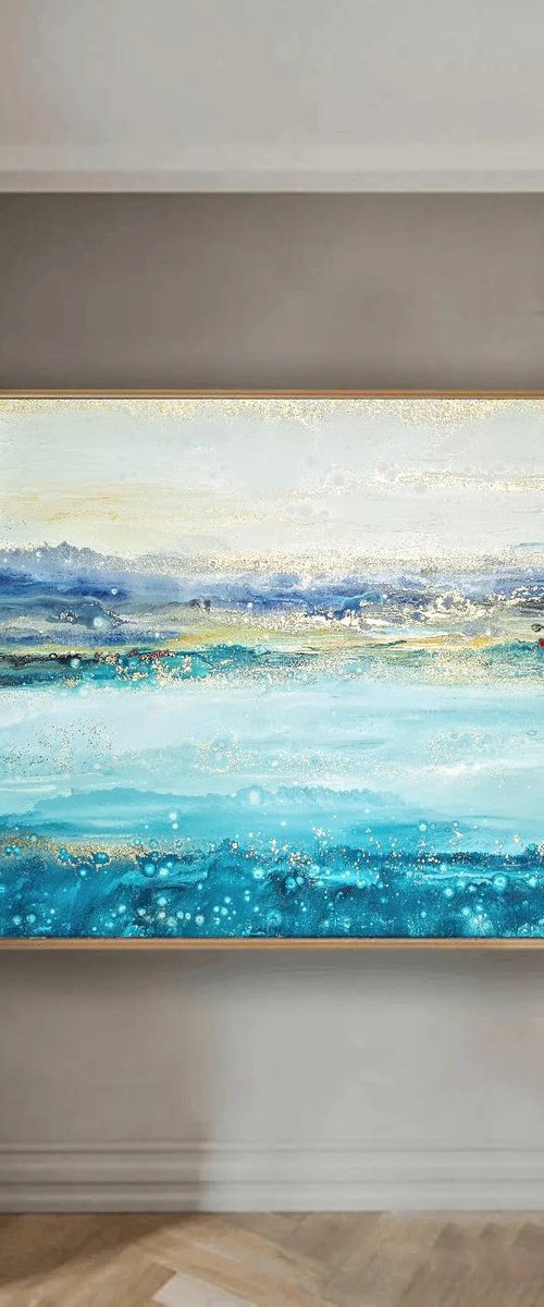 Utopia Land (100x150cm) by Eleni Denart