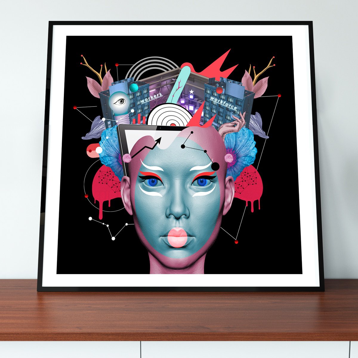 A DREAMER from the future | Limited edition print by Valentina Brostean
