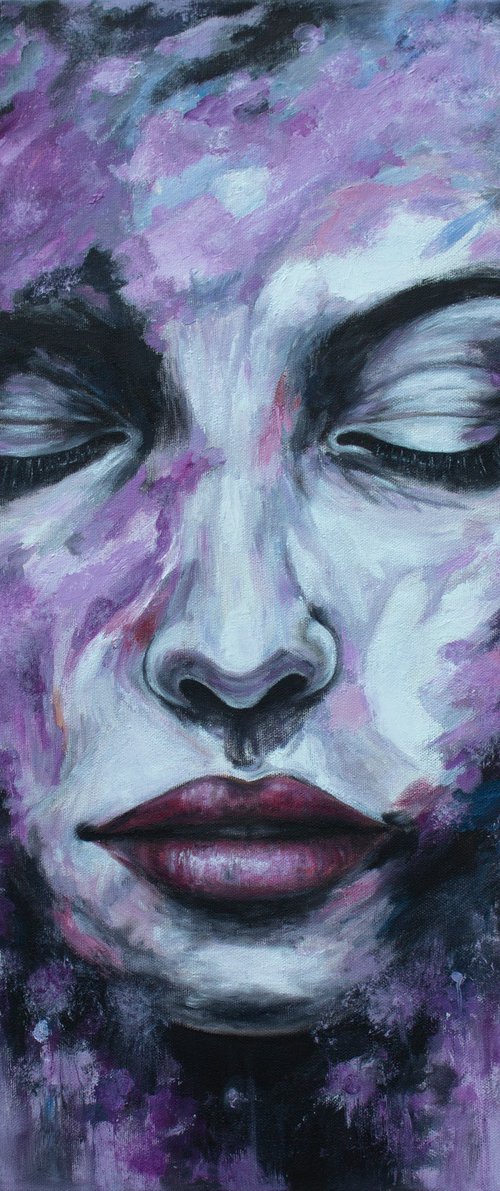 Portrait FROZEN THOUGHTS by Mila Moroko