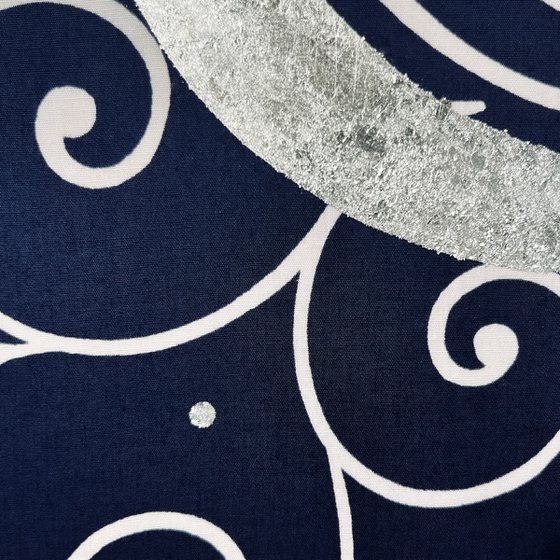 Moonlight ~Calm~ (Kimono Upcycled)