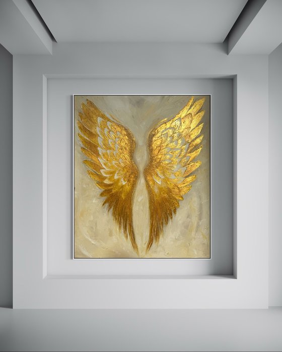 “Angel wings”