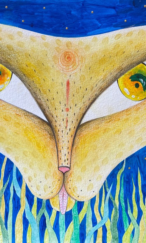 Wild cat by Lidia Matviyenko /Lidikart/