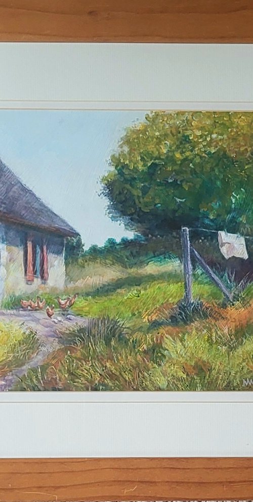 Old Cottage, France by Michele Wallington