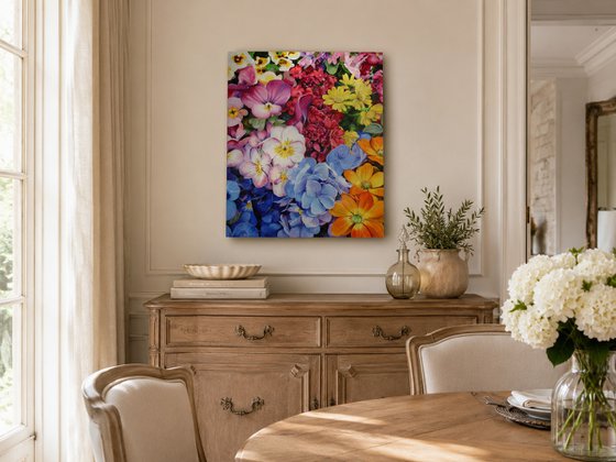 Colorful Garden Flowers