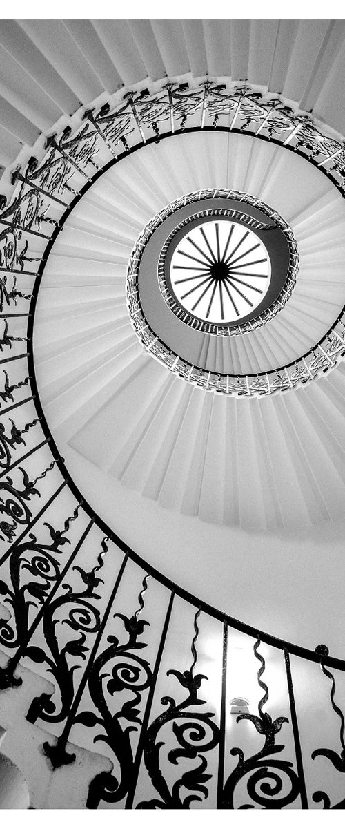 Queen's House Tulip Staircase by Stephen Hodgetts Photography