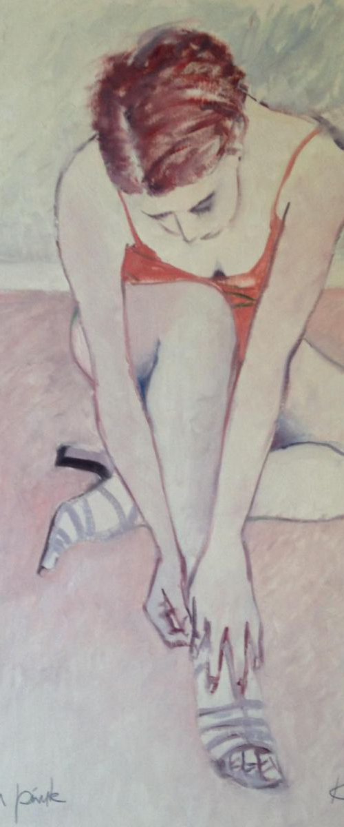 The Dancer in Pink by David Kofton