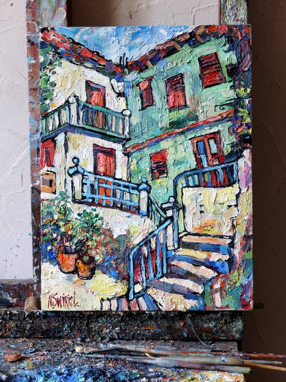 The Stairs of Cudillero