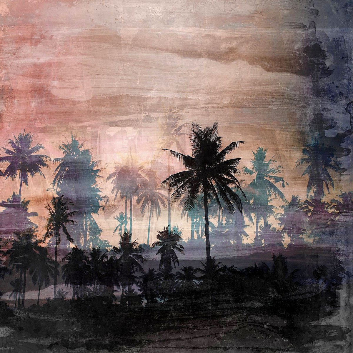 Abstract Landscape Photograph By Sven Pfrommer, 39 X 39", The Beach Xxvii, Original Artwork