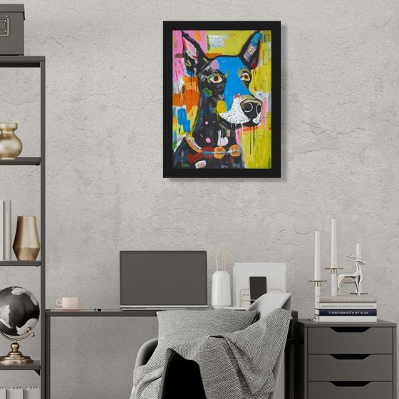 Basquiat's Dog IV