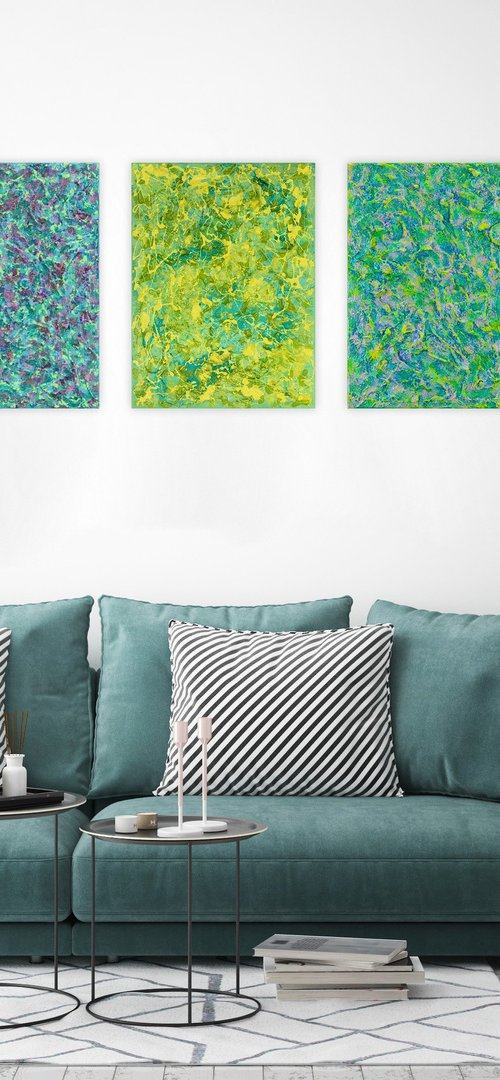 Evergreen : TETRAPTYCH by Pamela Rys