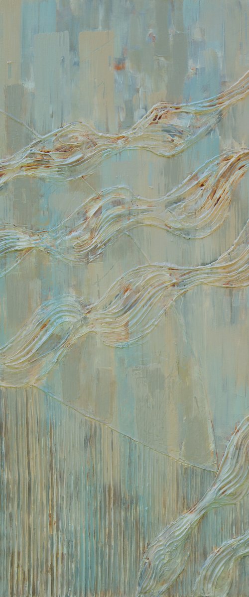 Tranquility Bay, Panel A by Gina Valenti-Lazarchik
