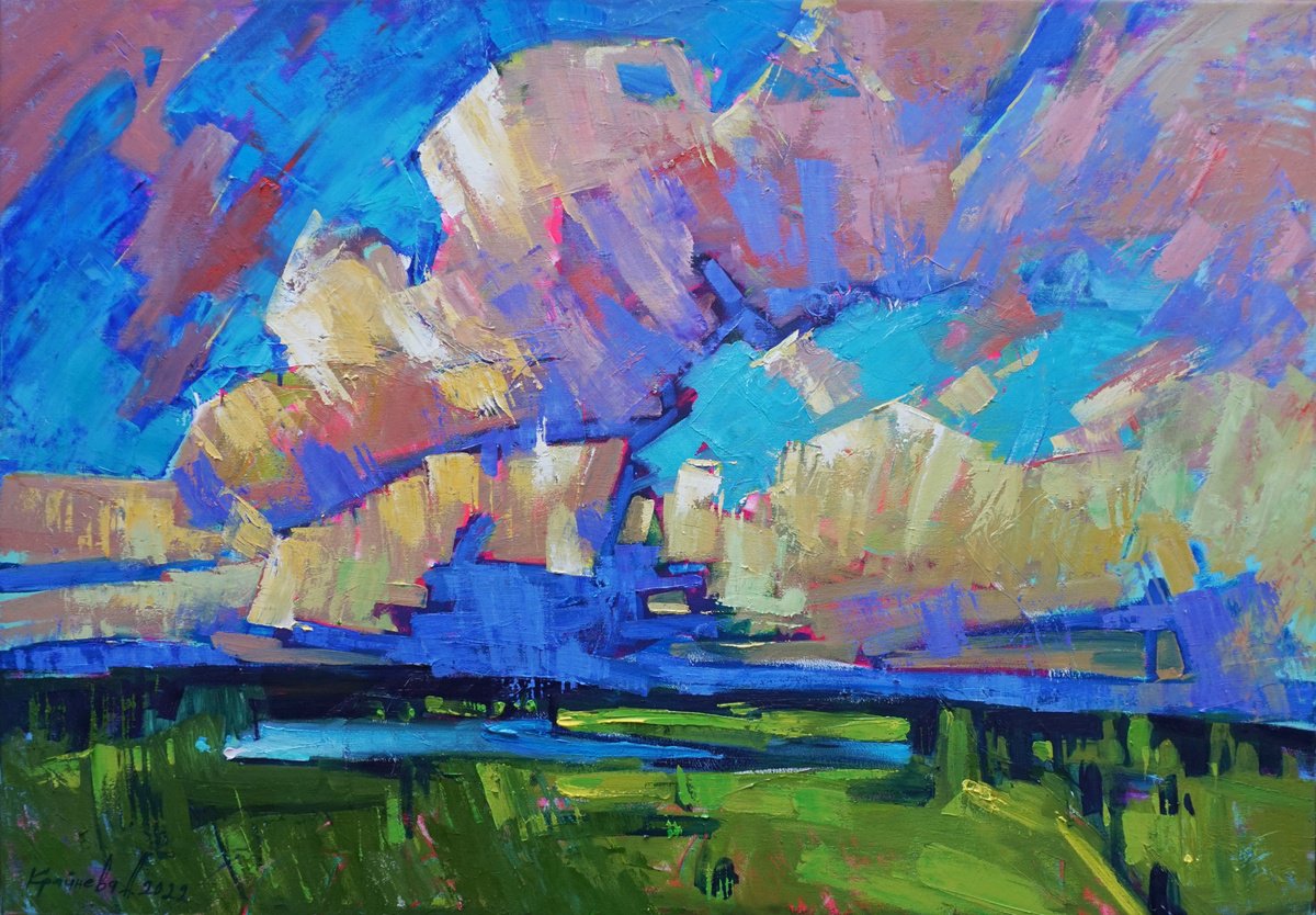 Summer under a cloud by Anastasiia Kraineva (Masniuk)