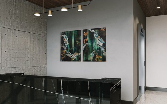 Through The Eons Diptych