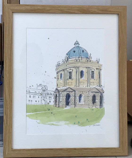 Radcliffe Camera, Oxford - An Original Pen & Wash Painting