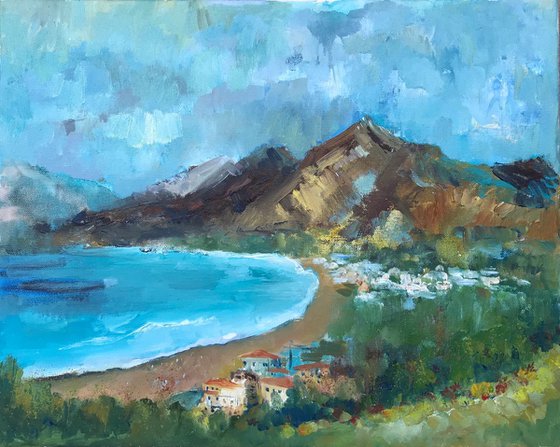 Seascape -oil on canvas (2007)