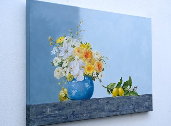 "Breath of Morning"diptych.