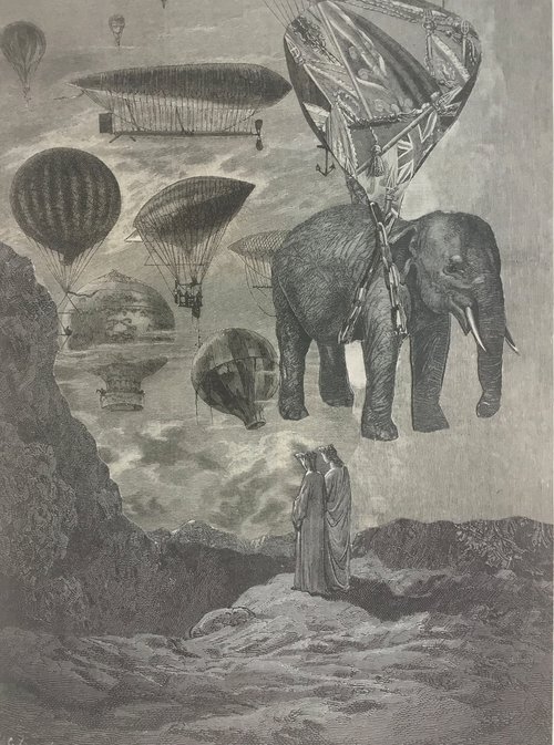 An elephant by Tudor Evans