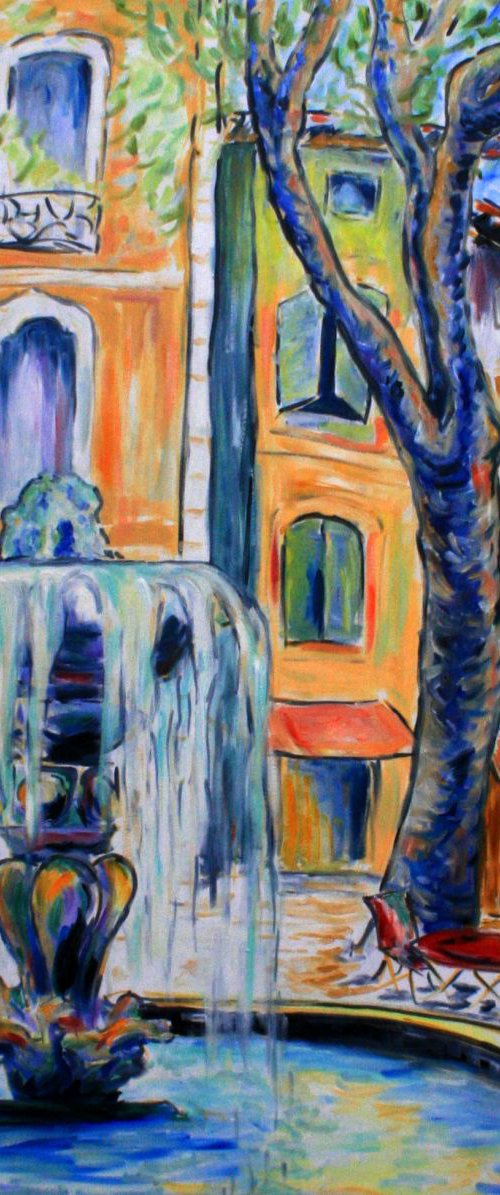 Sous les Platanes by Alison Stevenson