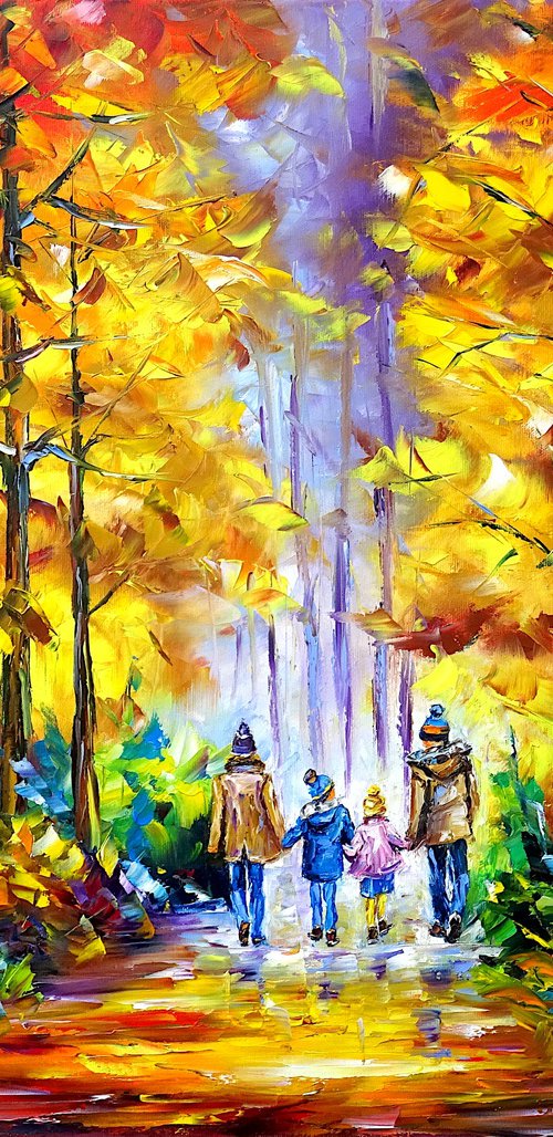 Autumn Family by Mirek Kuzniar