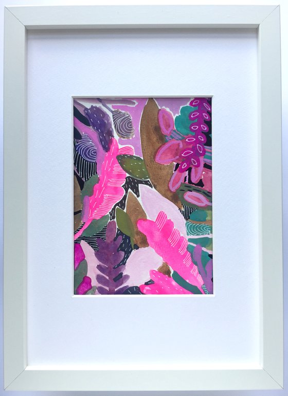 FLOWERS 4. (framed)